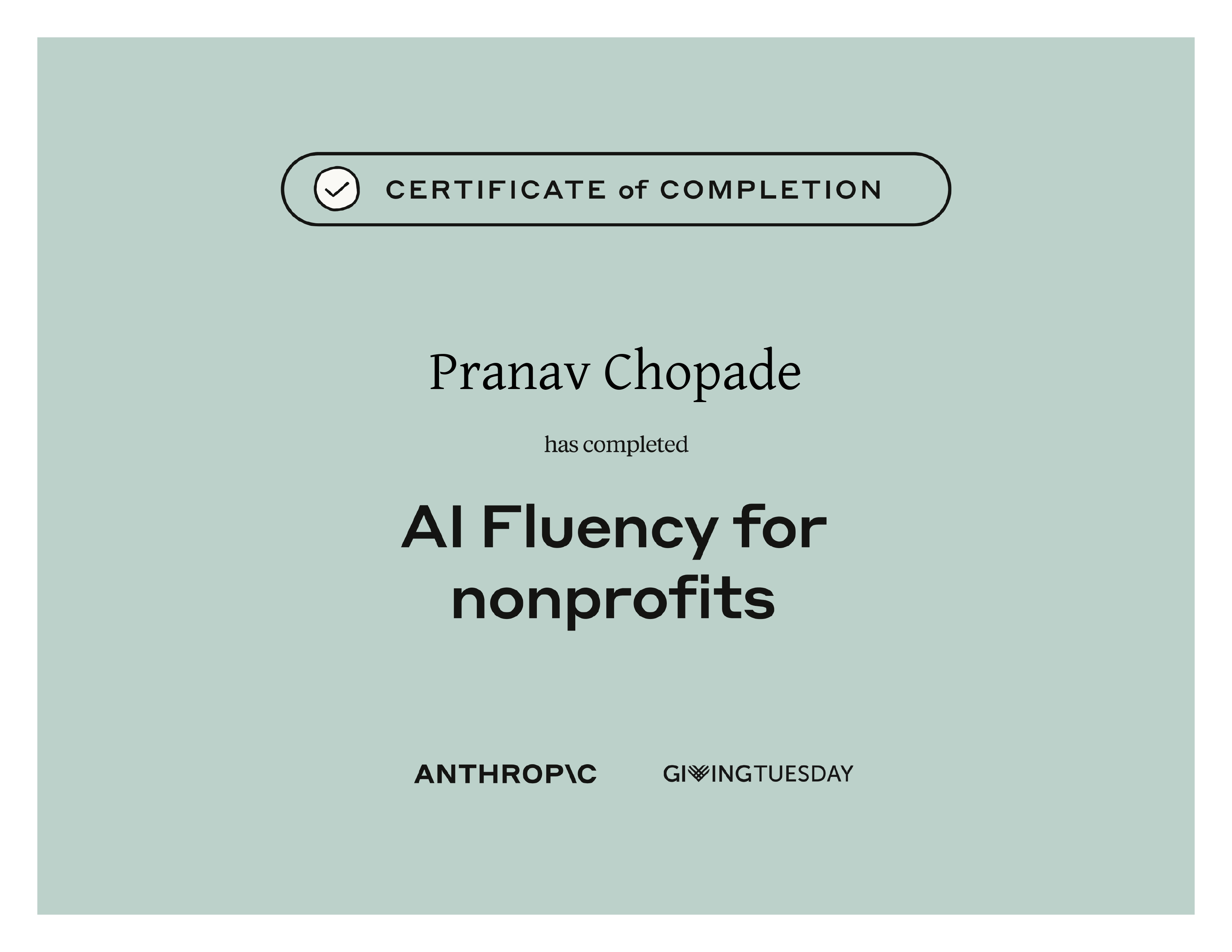 AI Fluency for Nonprofits